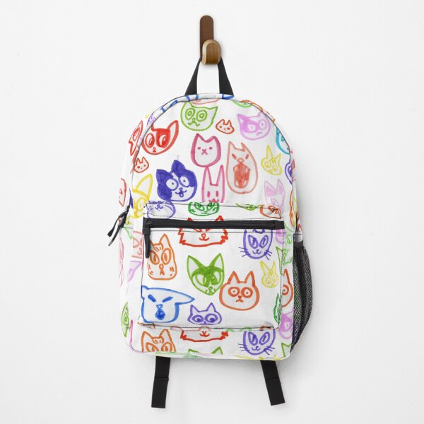 Item preview, Rainbow of Cat Heads designed and sold by Endrené Shepherd.