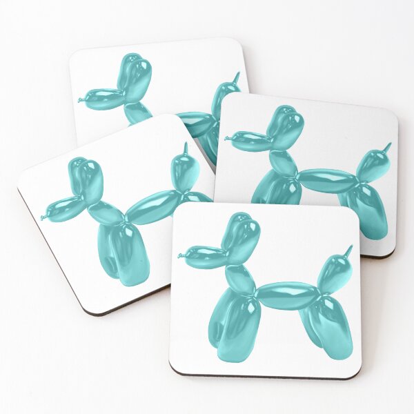 Item preview, Turquoise Balloon Dog designed and sold by BlissfulBean.