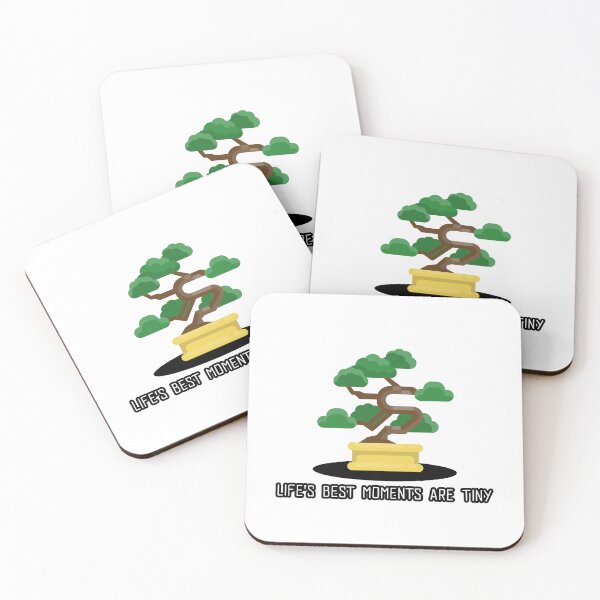 Item preview, The best moments in life are tiny - Bonsai Garden designed and sold by FineTeesigns.