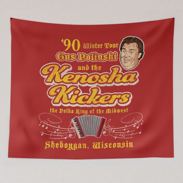 Item preview, The Polka King of the Midwest Dks Worn designed and sold by Alema Art.