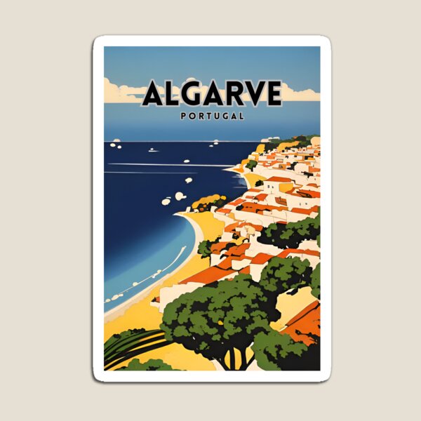 Artikel-Vorschau von Algarve Portugal Vintage Reisen, designt und verkauft von ZionPosteria.