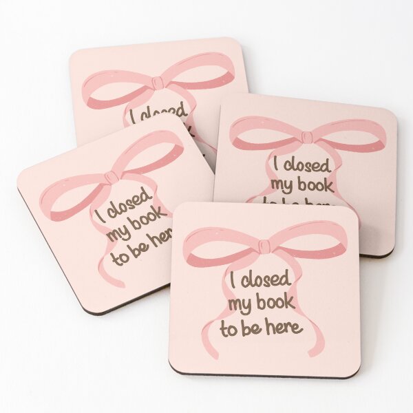 Item preview, I closed my book to be here with a bow designed and sold by Zorana Stevanovic.