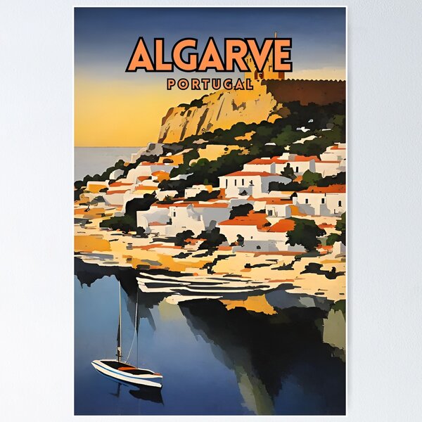 Artikel-Vorschau von Algarve, designt und verkauft von ZionPosteria.