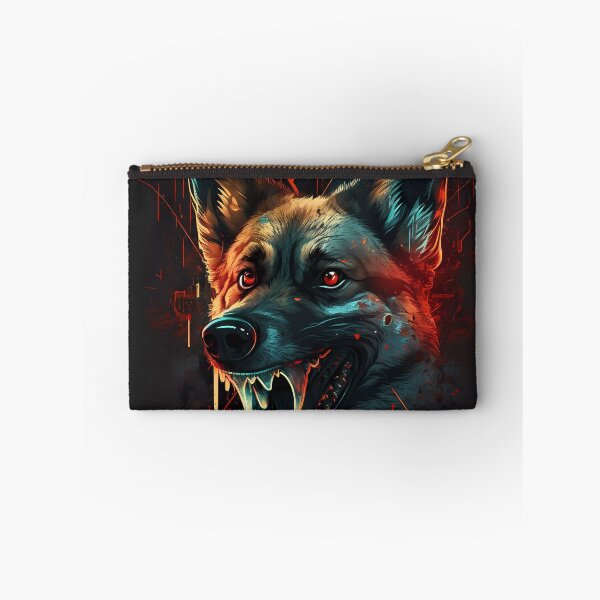 Item preview, “Ferocity of the German Shepherd” designed and sold by Art-Vortex-fr.