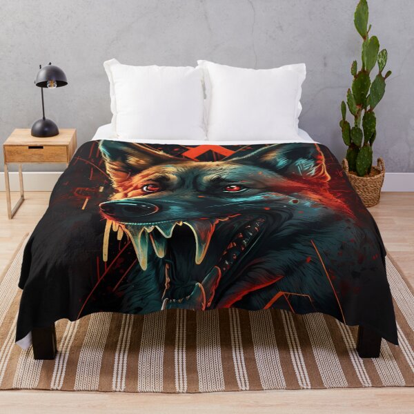 Item preview, “Ferocity of the German Shepherd” designed and sold by Art-Vortex-fr.