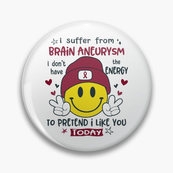 Item preview, I suffer from Brain Aneurysm i do not have the ENERGY to pretend i like you TODAY designed and sold by KatMercerr.