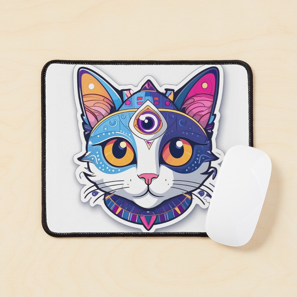 Item preview, Mouse Pad designed and sold by CatStickershere.