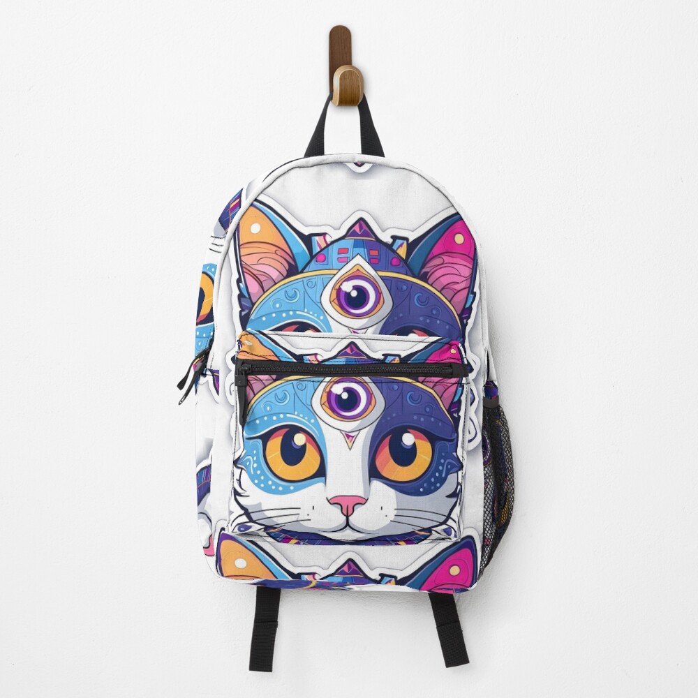Item preview, Backpack designed and sold by CatStickershere.