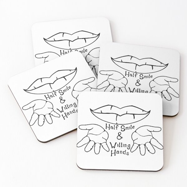 Item preview, Half Smile & Willing Hands designed and sold by riverjm.
