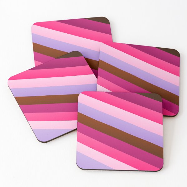 Item preview, Girly Rainbow Color Strips Varying Striped Lines Parallel  designed and sold by EvergreenMotifs.