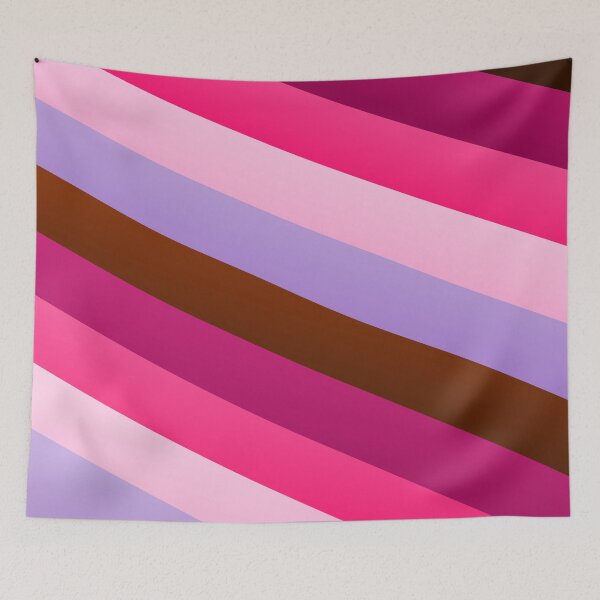 Item preview, Girly Rainbow Color Strips Varying Striped Lines Parallel  designed and sold by EvergreenMotifs.