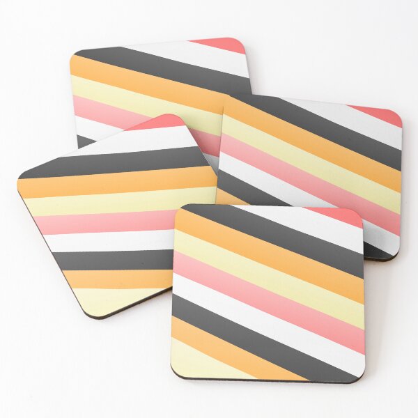 Item preview, Varied Striped Lines Parallel Rainbow Color Strips designed and sold by EvergreenMotifs.