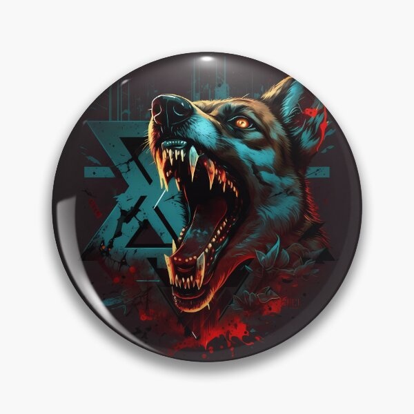 Item preview, “Ferocity of the German Shepherd” designed and sold by Art-Vortex-fr.