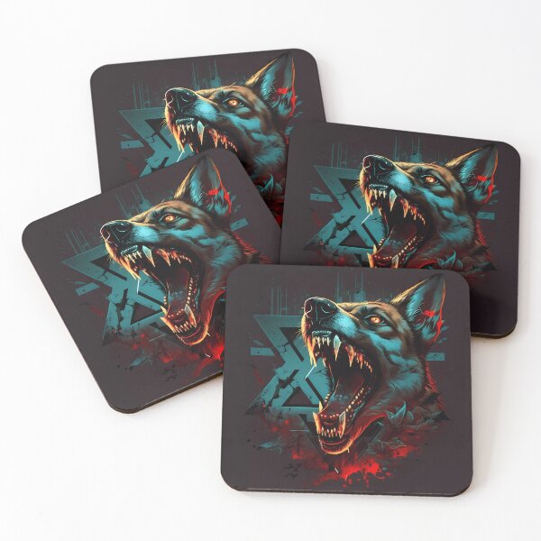 Item preview, “Ferocity of the German Shepherd” designed and sold by Art-Vortex-fr.