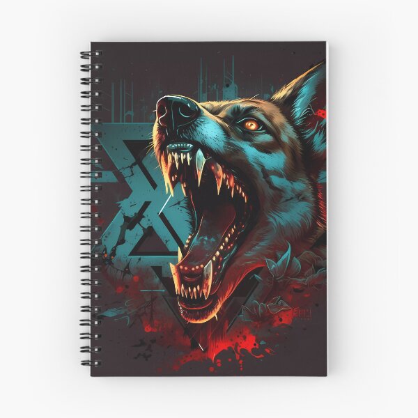 Item preview, “Ferocity of the German Shepherd” designed and sold by Art-Vortex-fr.