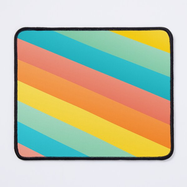 Item preview, Bright Rainbow Striped Lines Parallel Color Strips designed and sold by EvergreenMotifs.