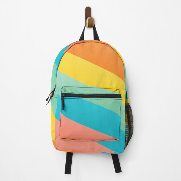 Item preview, Bright Rainbow Striped Lines Parallel Color Strips designed and sold by EvergreenMotifs.