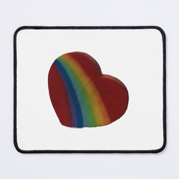Item preview, Rainbow heart eraser 1980s designed and sold by Lauracolleen3.
