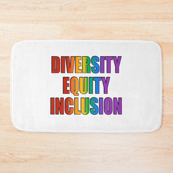 Item preview, Diversity Equity Inclusion - pride values designed and sold by Inspirationmotivation.