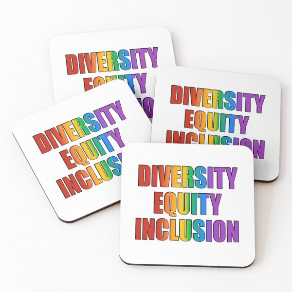 Item preview, Diversity Equity Inclusion - pride values designed and sold by Inspirationmotivation.