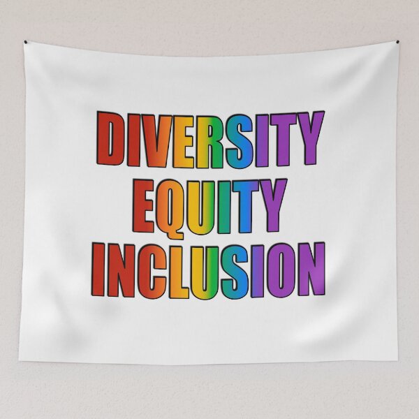 Item preview, Diversity Equity Inclusion - pride values designed and sold by Inspirationmotivation.
