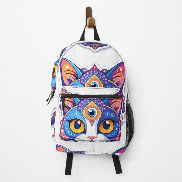 Item preview, Lavender Emperor Cat Sticker designed and sold by CatStickershere.