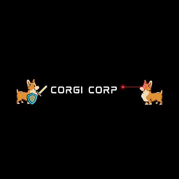 Artwork thumbnail, Corgi Corp Red vs Blue Logo by zeroday504