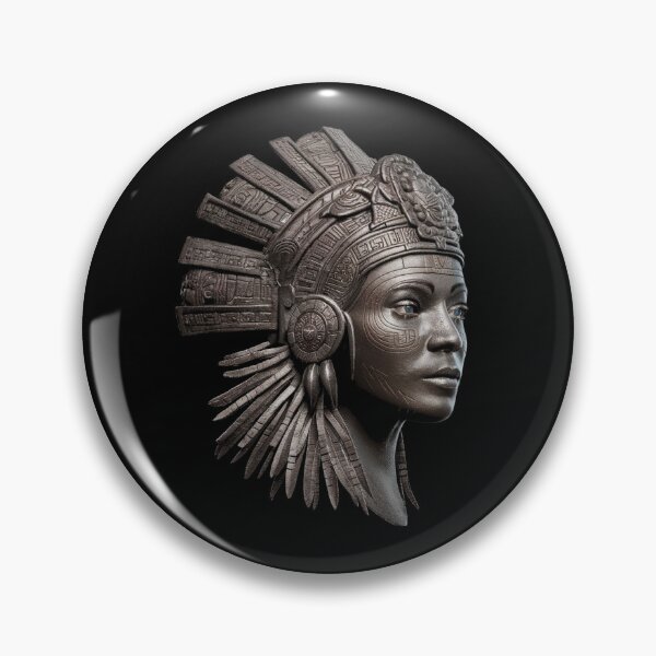 Item preview, Mayan Woman Face Minimalist designed and sold by YoungMind95.