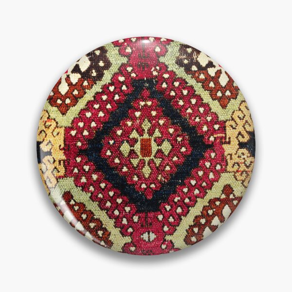 Item preview, Kurdish Sivas East Anatolian Yastik Print designed and sold by Vicky Brago-Mitchell®.