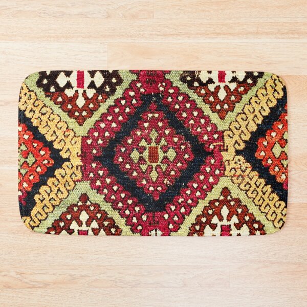 Item preview, Kurdish Sivas East Anatolian Yastik Print designed and sold by Vicky Brago-Mitchell®.
