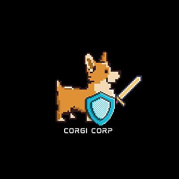 Artwork thumbnail, Corgi Corp Blue Team Logo by zeroday504