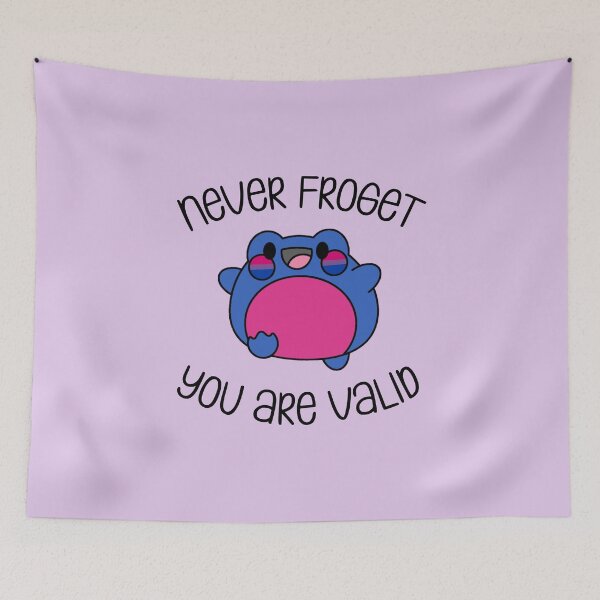 Item preview, Never Froget You Are Valid Bi Pride designed and sold by everything4eva.