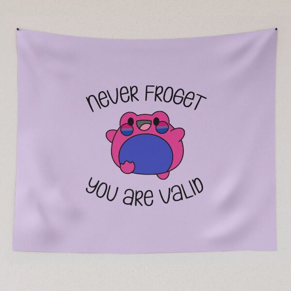 Item preview, Never Froget You Are Valid Bi Pride designed and sold by everything4eva.
