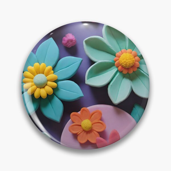 Item preview, flower, clay, colors, background, illustration designed and sold by NAVAL00.