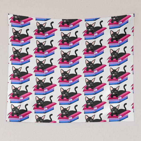 Item preview, Kitty Content in Their Identity designed and sold by HarveyHandcraftsandDesigns.