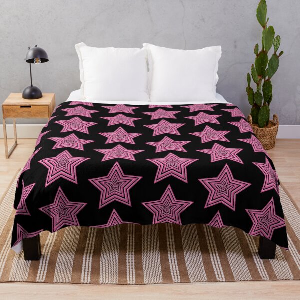 Item preview, Black and Pink Y2K Aesthetic Star designed and sold by Creative Brat Design Studio.