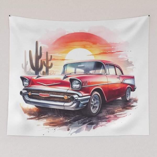 Artikelvorschau, Roter 57er Chevy entworfen und verkauft von Libretti.