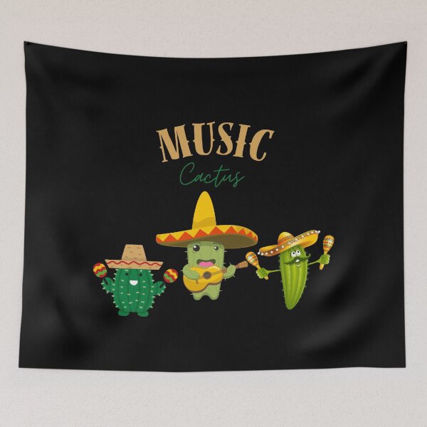 Item preview, Music Cactus designed and sold by GusiaTreasures.
