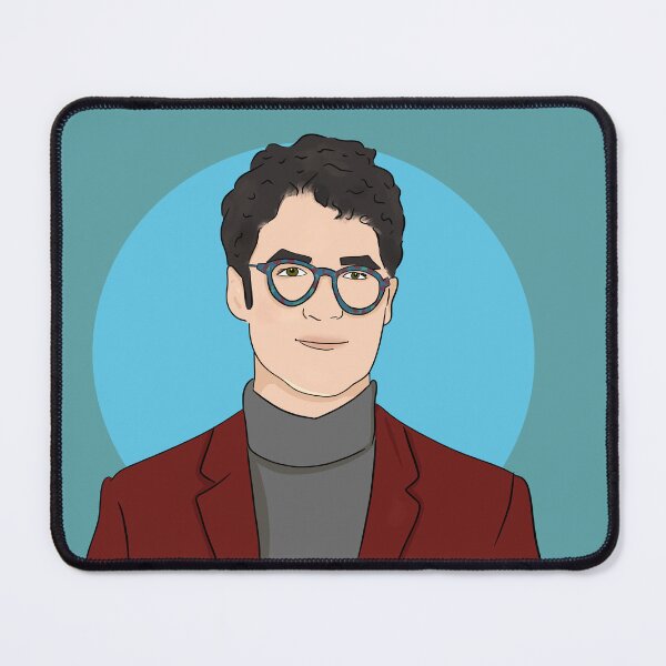 Item preview, Darren Criss With Glasses designed and sold by byebyesally.
