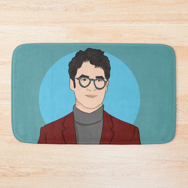 Item preview, Darren Criss With Glasses designed and sold by byebyesally.