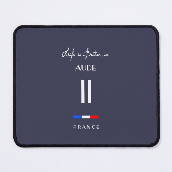 Item preview, Life is better in AUDE Number 11 Languedoc Occitanie France designed and sold by frenchsalsa.