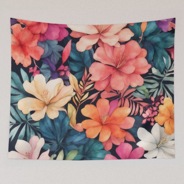 Item preview, Cute Floral Variety Flowers Art designed and sold by funkyst.