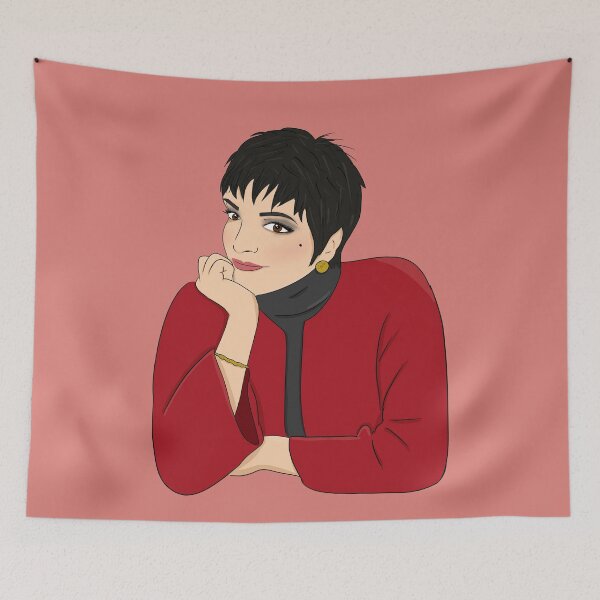 Item preview, Liza Minnelli With Red Coat designed and sold by byebyesally.