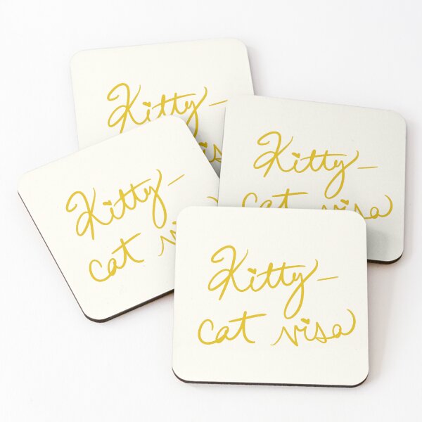 Item preview, Kitty-cat Visa designed and sold by abeink.