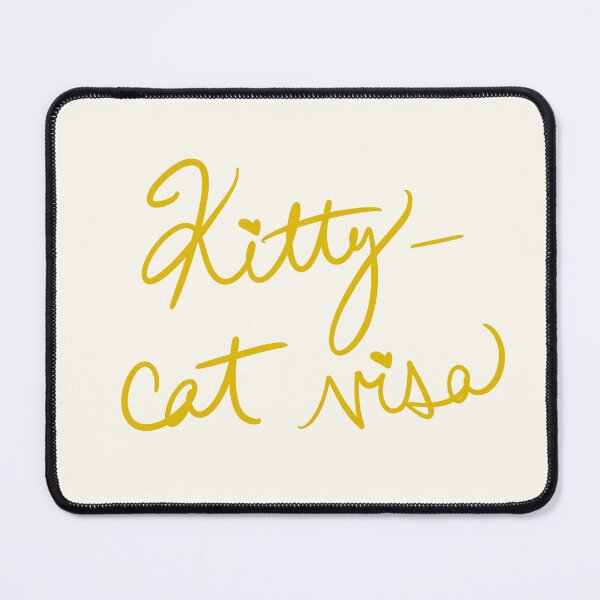Item preview, Kitty-cat Visa designed and sold by abeink.