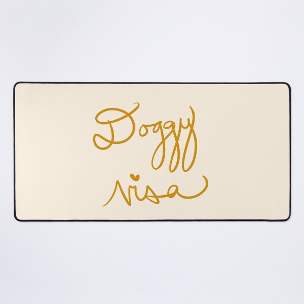 Item preview, Doggy Visa designed and sold by abeink.