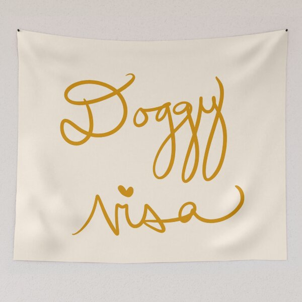 Item preview, Doggy Visa designed and sold by abeink.