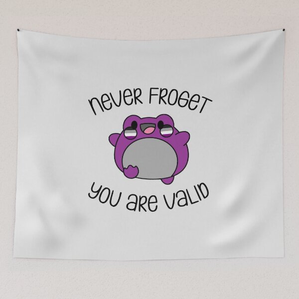 Item preview, Never Froget You Are Valid Ace Pride designed and sold by everything4eva.