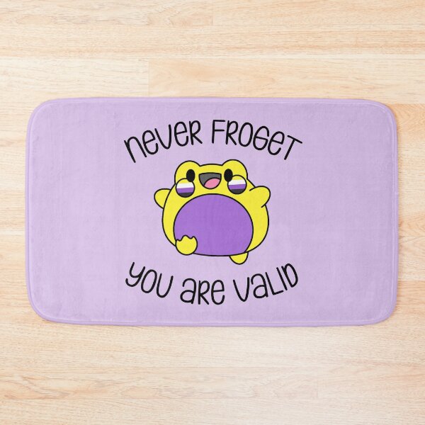 Item preview, Never Froget You Are Valid Nonbinary Pride designed and sold by everything4eva.