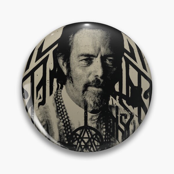 Item preview, Mystic Alan Watts Esoteric Art - Spiritual Enlightenment Design designed and sold by Mystikos Art.